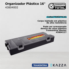 Organizador plástico 16" - Tramontina