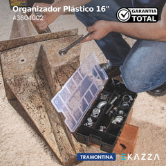 Organizador plástico 16" - Tramontina