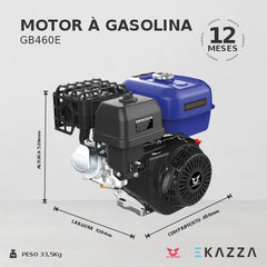 Motor à Gasolina GB460E - ZS POWER