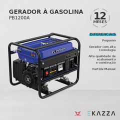 Gerador à Gasolina PB1200A - ZS POWER
