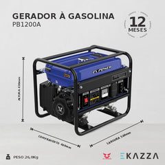 Gerador à Gasolina PB1200A - ZS POWER