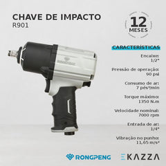 Chave de Impacto R901 - RONGPENG