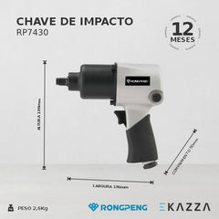 Chave de Impacto RP7430 - RONGPENG