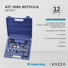 Kit Mini Retífica RP7813 - RONGPENG