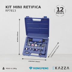 Kit Mini Retífica RP7813 - RONGPENG