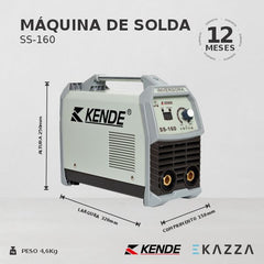 Máquina de Solda Inversora MMA SS-160 - KENDE