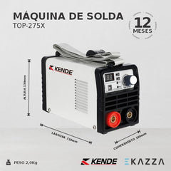 Máquina de Solda Inversora MMA/TIG TOP-275X - KENDE