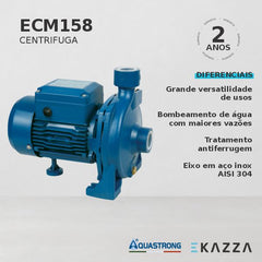Motobomba Centrífuga ECM158 1,0 HP Aquastrong
